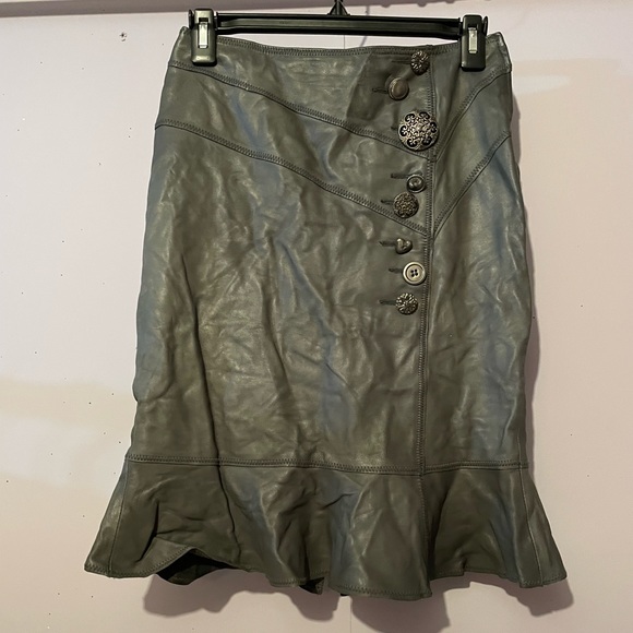 Danier Dresses & Skirts - DANIER LEATHER SKIRT
